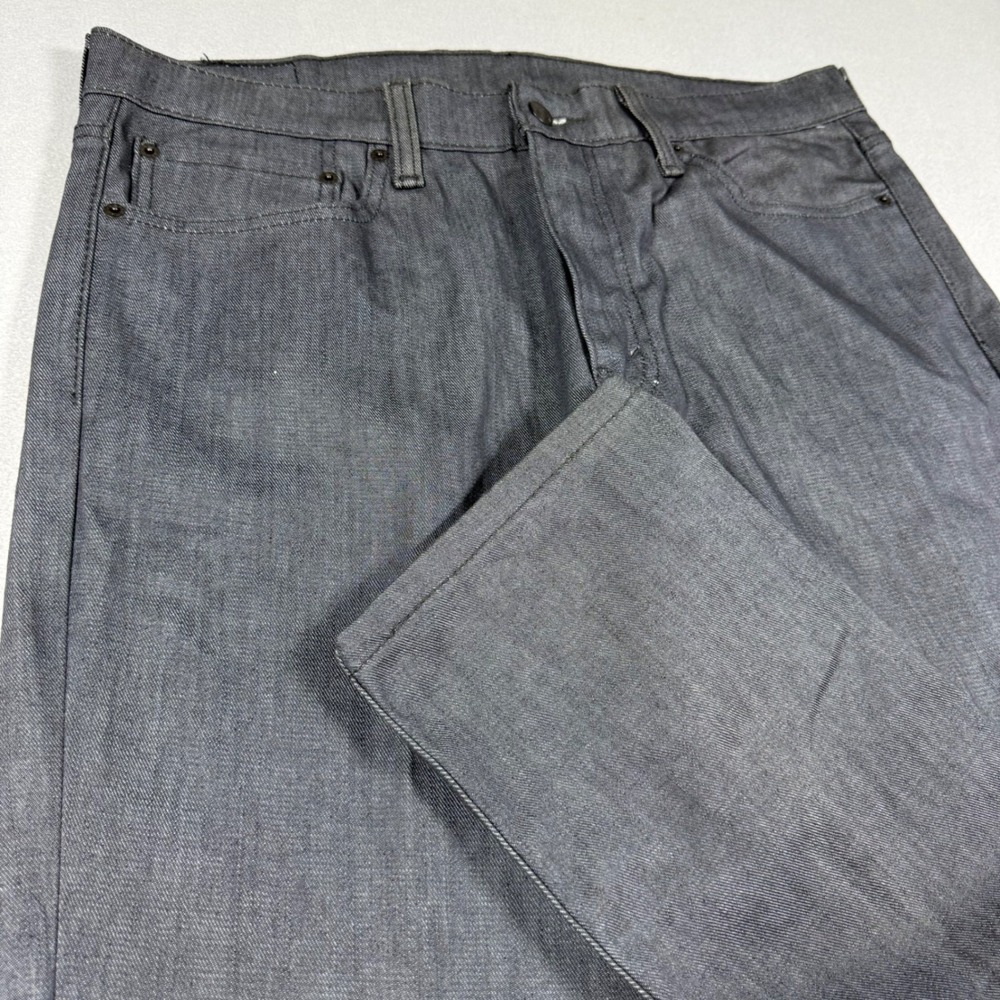 Levis 511 Slim Fit Jeans Mens Dark Gray Denim Pants 36x32